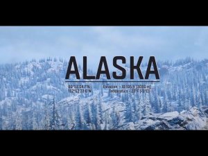 SnowRunner на PS4 slim Аляска снег и лёд