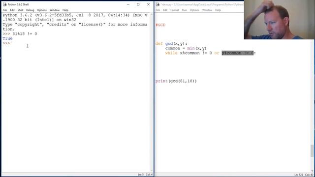 Python Basics How to find the Greatest Common Denominator with Python || Best Practice