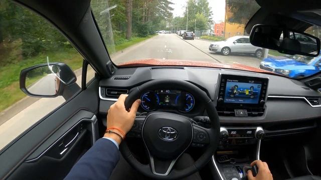 2021 Toyota RAV4 Plug-in Hybrid 306HP | Offroad POV Test Drive & Fuel consumption check смотреть онлайн