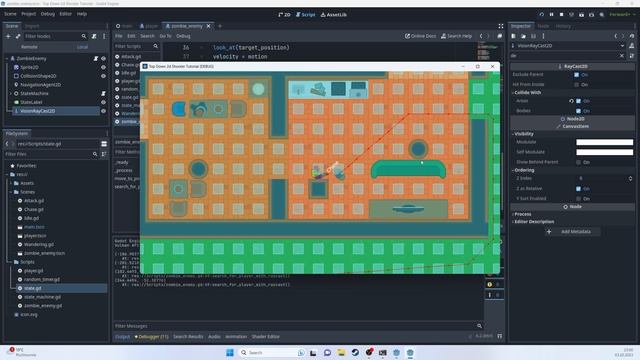 Learn to make TopDown 2D Extraction Shooter in Godot 4 (Complete Tutorial) with AI