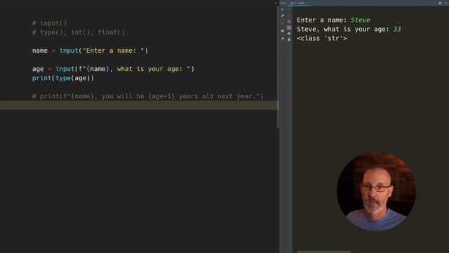 Python | Intro - inputs (6/29)