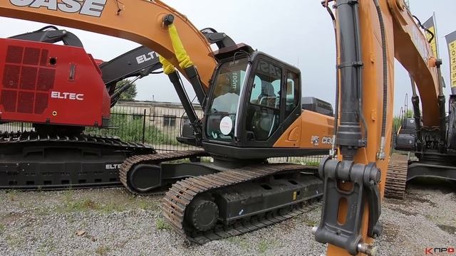 Почему не JСB? Перегружатель металлолома Фукс и Экскаватор погрузчик Case! смотреть онлайн