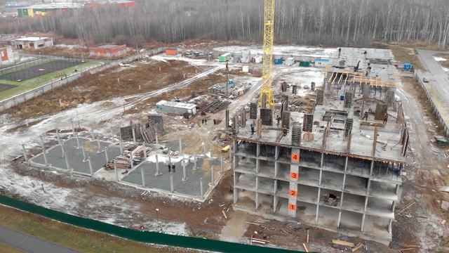 Ход строительства ЖК Ритм октябрь 2022 смотреть онлайн