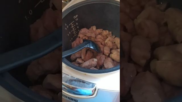Плов в мультиварке - быстрый обед на даче