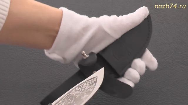 Нож Малек-2 (Береста, 95Х18) - nozh74.ru смотреть онлайн