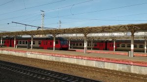 Электропоезд ЭП3Д-0050 станция Нижний Новгород Московский 3.04.2023