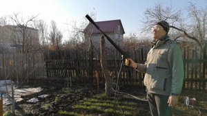 Как за 5 минут опрыснуть все деревья на даче