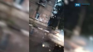 В Рязани после ливня затопило центр города