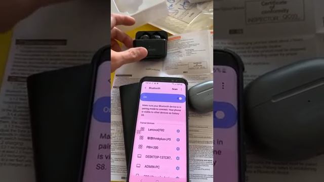 Lenovo QT82 TWS can not connect to the phone automatically when open the box lid смотреть онлайн