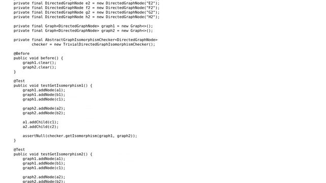 Code Review: Directed graph isomorphism in Java смотреть онлайн