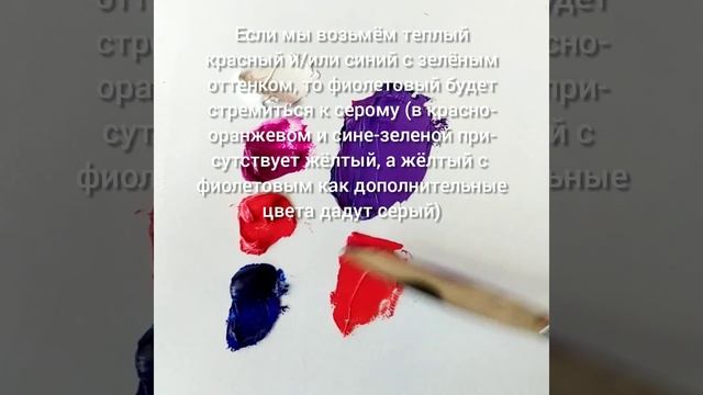 Как смешать насыщенный фиолетовый. Борисова Екатерина смотреть онлайн