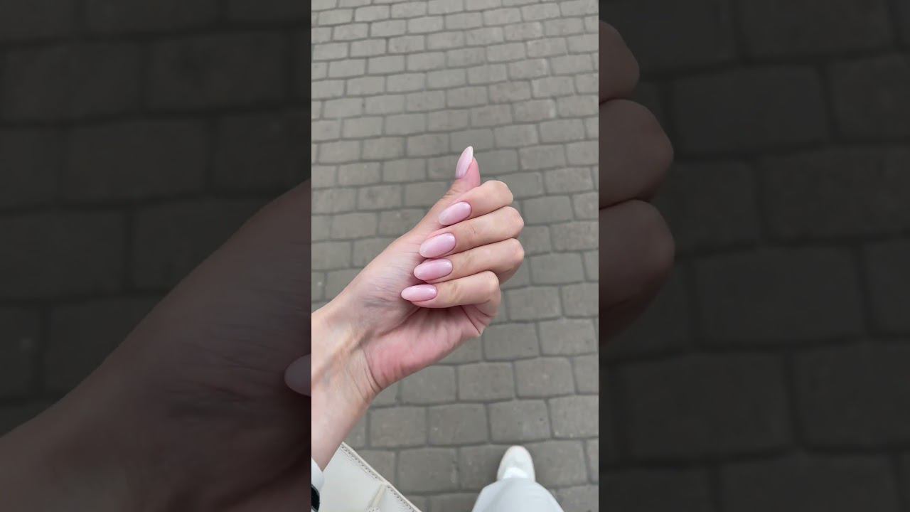 Новый маникюр ♡ | До и после #маникюр #нюдовыйманикюр #дизайн