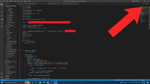 How To Make A Stable Diffusion Discord Bot Using Python смотреть онлайн