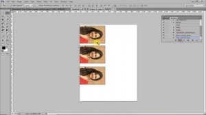 6 Passport Size and 4 Stamp Size Photos in One Click in Kannada | Action in Photoshop