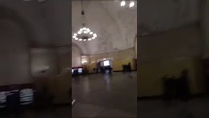 Выход из метро к Ленинградскому и Ярославскому вокзалам. Москва Россия