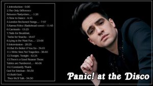 Panic! at the Disco Best Songs - Panic! at the Disco Greatest Hits - Panic! at the Disco Rock