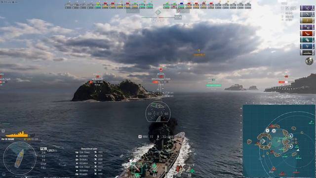 ? IWAMI WOWS: ОБЗОР, ТЕСТ,  БОИ  / World of Warships