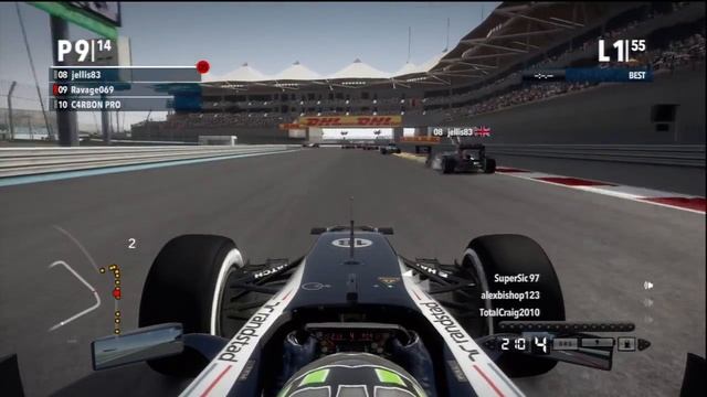 UTR Season 3 Round 7 - Yas Marina, Abu Dhabi: Grid Start and first lap смотреть онлайн