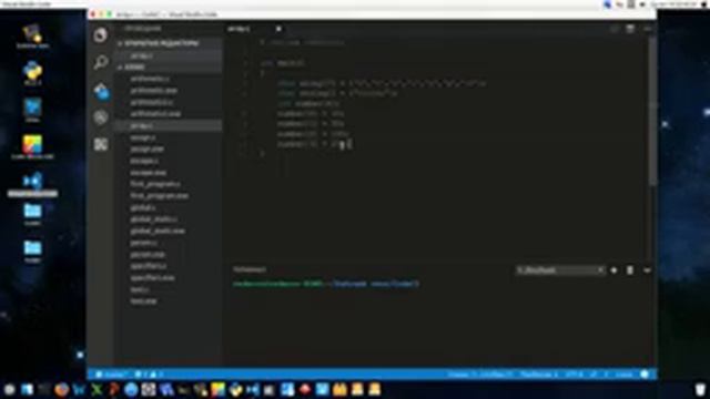 Видео урок программирование на Си урок 9: Массивы, создание массивов в языке Си смотреть онлайн