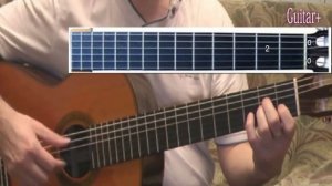 Как играть Город Золотой (Под небом голубым) на гитаре Вступление Соло 1 часть