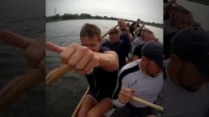Тренировка команды Сталинград на лодке дракон