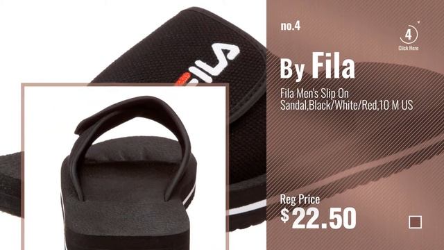 Fila Sandals [ Winter 2018 ]: Fila Mens Skele-Toes EZ Slide Drainage Castlerock Textile/Synthetic смотреть онлайн