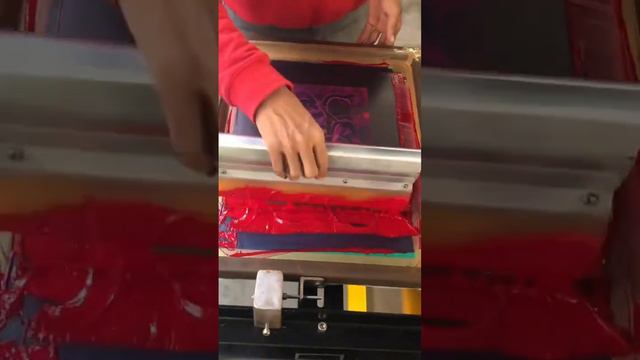 #Vility  CMYK four-colour screen printing for T-shirt custom，Hand-printed T-shirts