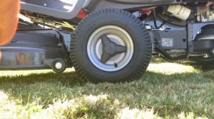 HUSQVARNA RC 320Ts AWD English Overview and Run through and Deck Clean