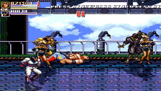 OpenBoR games: Streets of Rage Z playthrough