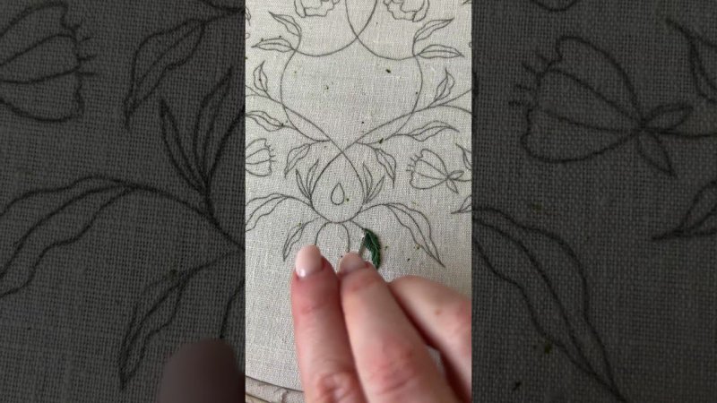 Вышивка мулине #embroidery #вышивка #вышивкагладью #embroiderydesign #embroiderytutorial #мулине