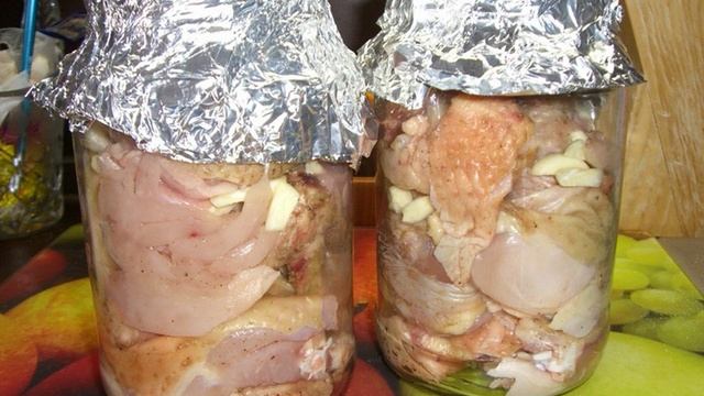 Домашняя тушенка из курицы