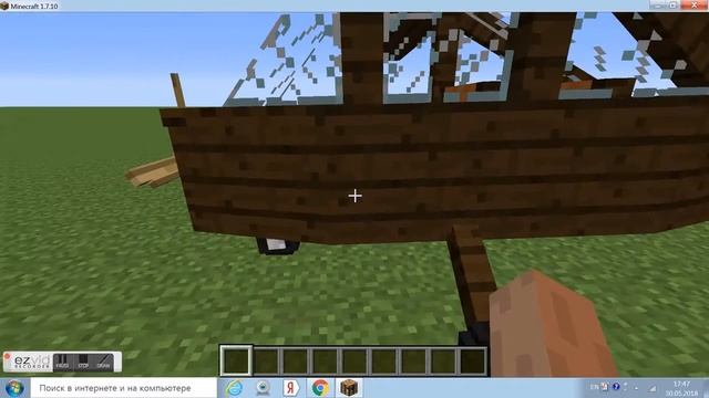 Обзор мода на самолёты в майнкрафт 1.7.10 смотреть онлайн