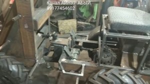 мини погрузчик установка руля и распреда