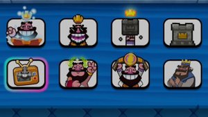 Все Эмоджи С Королем В Клеш Рояль / All King Emoji In Clash Royale