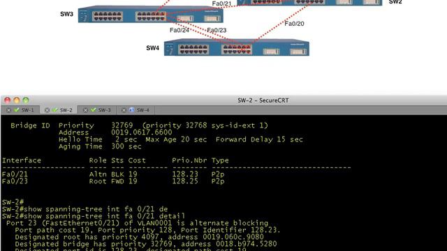 Spanning-tree, intermediate level смотреть онлайн