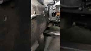 Renault Magnum  установка автономного отопителя тосола