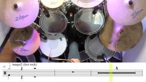 Bohemian Rhapsody - Queen Drum Cover & Transcription (Free PDF sheet music/score)