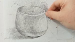 Рисунок   2 этап Тон, штрихи,Как передать объем