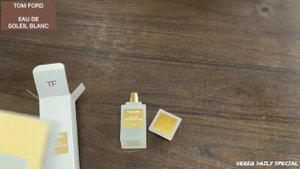 Tom Ford Eau De Soleil Blanc versus Soleil Blanc (unboxing + comparison)