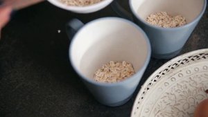 Кекс из овсянки в микроволновке | ПП