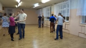 кросс-степ вальс с объяснением 1