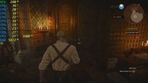 The Witcher 3 AMD Ryzen 5 2500U Radeon Vega 8 Gameplay Benchmark Test. HP Envy x360