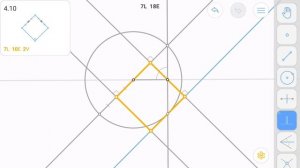 Euclidea 4.10 (Delta 10) Solution walkthrough