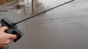 inferno GT гонка по лужам на радио управляемой модели  ДВС