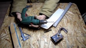 зачем засверливать перед сверлением большим сверлом при помощи дрели в гараже.