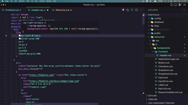 Laravel Inertia JS Portfolio Project Full tutorial | Laravel Vue tutorial