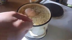 Куриный суп с рисом