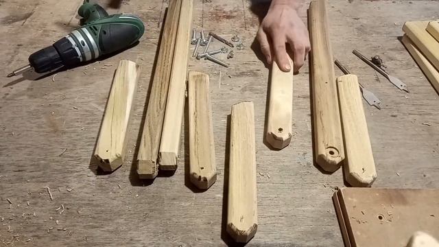 Folding stool with his own hands/Раскладной, деревянный стул своими руками