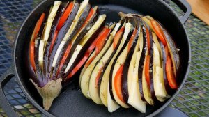 БАКЛАЖАНЫ с СЫРОМ и ПОМИДОРАМИ на МАНГАЛЕ | Вкуснее чем овощи гриль