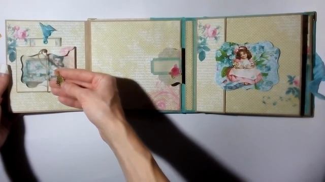 Миниальбом ручной работы . Скрапбукинг/Scrapbooking смотреть онлайн